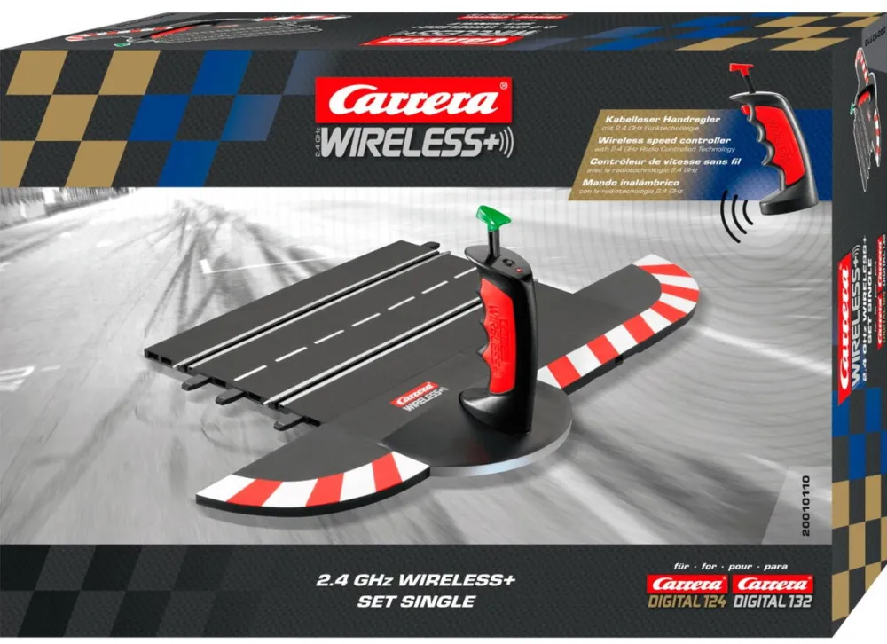 Set wireless Carrera Single DIGITAL 132/124 controller negru/rosu
