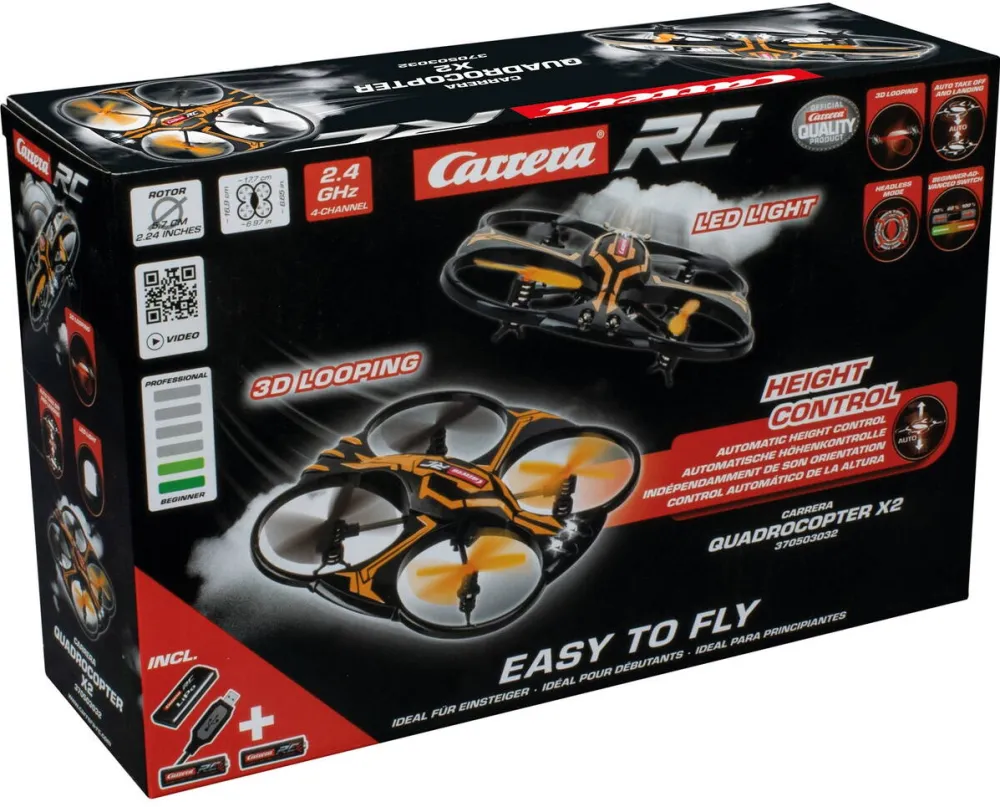 Masina Carrera RC 2.4GHz Quadcopter X2