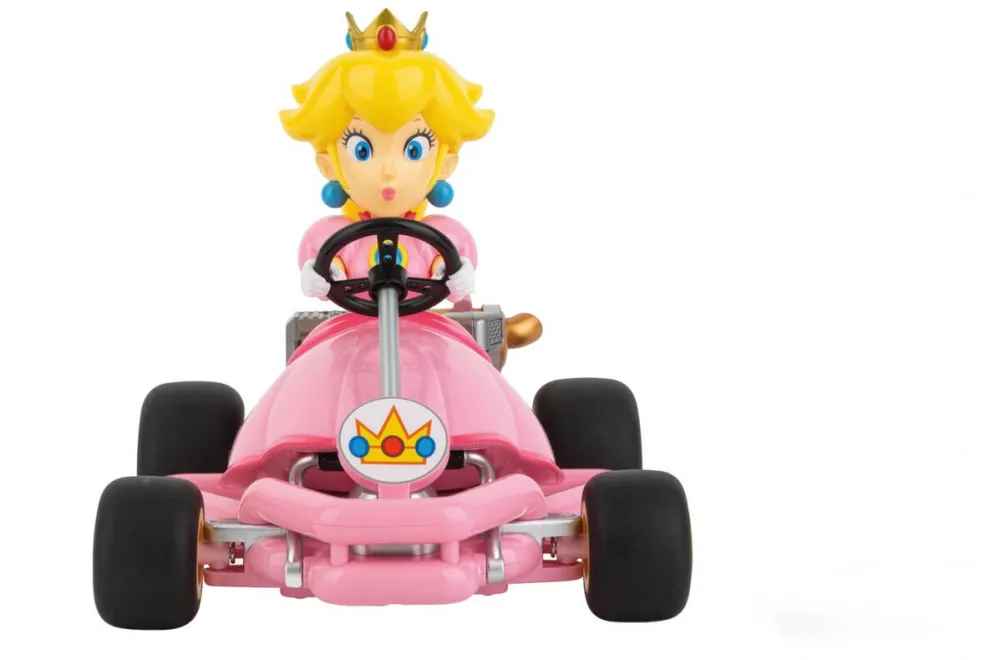 Masina Carrera RC 2.4GHz Mario Kart Pipe Kart, Peach