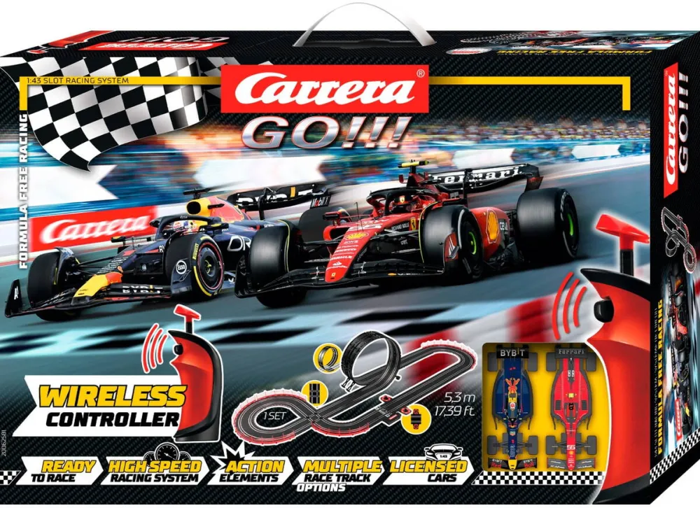 Masina Carrera GO!!! Formula Free Racing [WIRELESS], racetrack