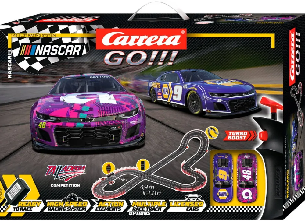 Masina Carrera GO!!! NASCAR Talladega Competition, racetrack