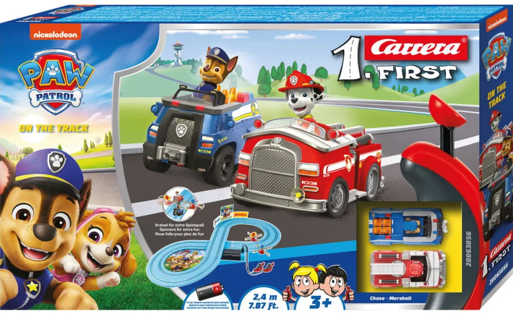 Masina Carrera FIRST Paw Patrol - On the Track, racetrack