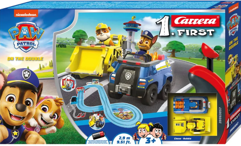 Masina Carrera FIRST Paw Patrol - On the Double, racetrack