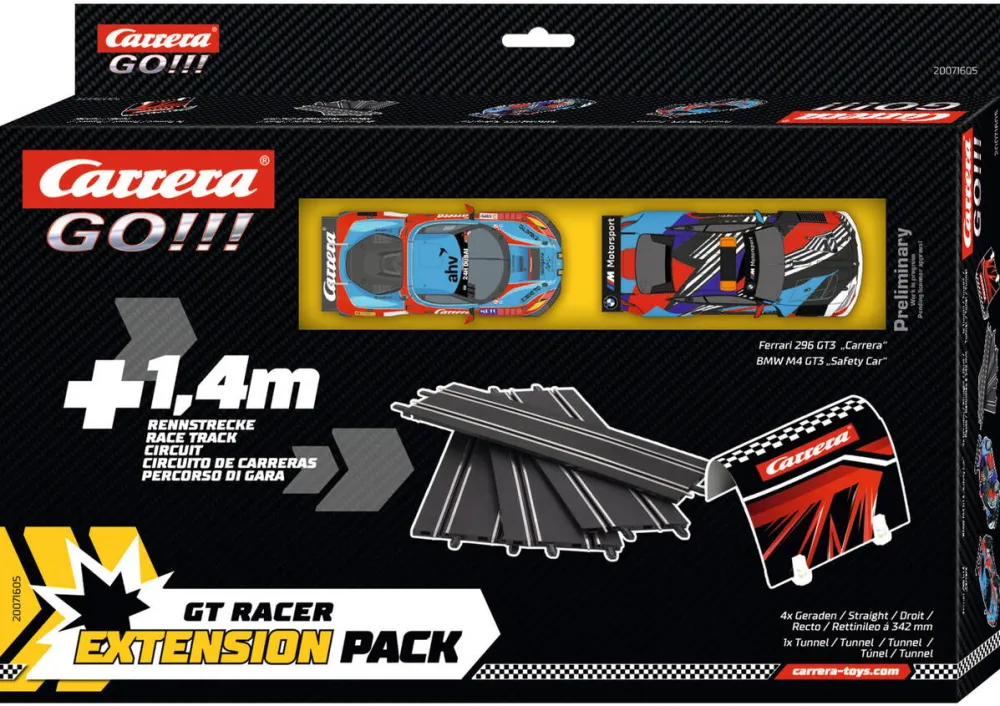 Pista de curse Carrera GO!!! Extension Pack - GT Racer, racetrack