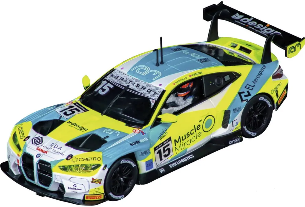 Masina Carrera HYBRID BMW M4 GT3 "RAM Racing, No. 15", racing car