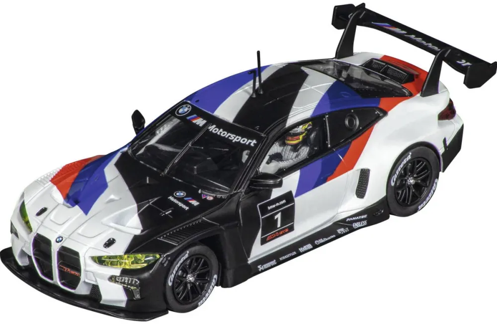 Masina Carrera HYBRID BMW M4 GT3 "BMW M Motorsport, No.1", racing car