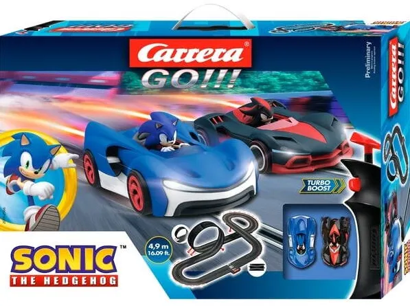Masina Carrera GO!!! Sonic the Hedgehog 4.9, racetrack