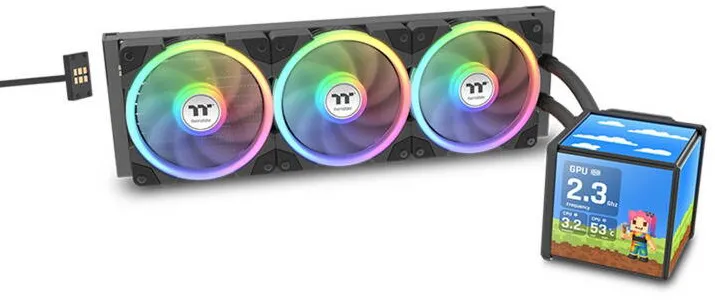 Cooler Thermaltake Thermaltake Minecube 360 Ultra ARGB (black)