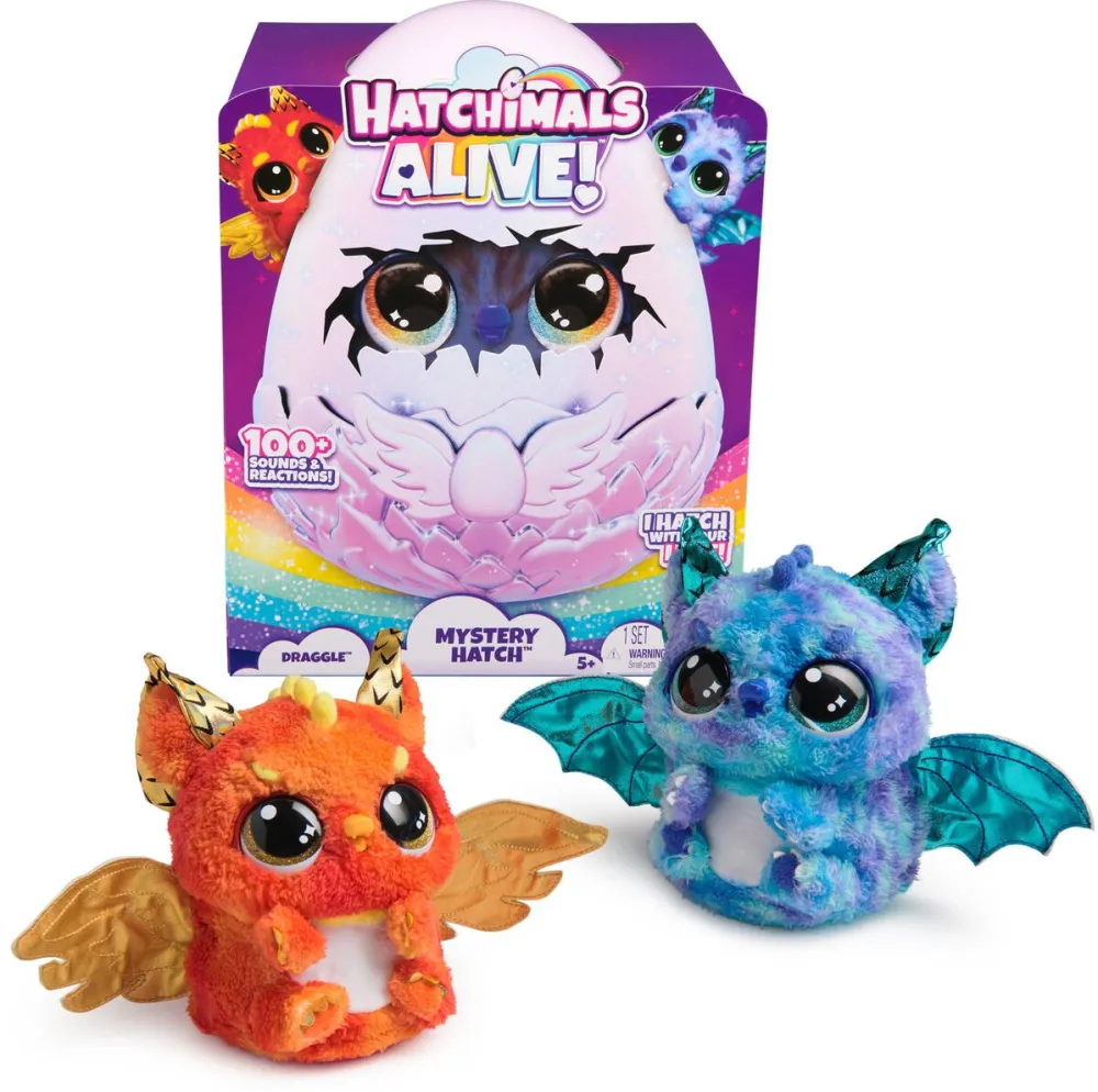 Spinmaster Spin Master Hatchimals Big Egg - Secret Hatch Draggle