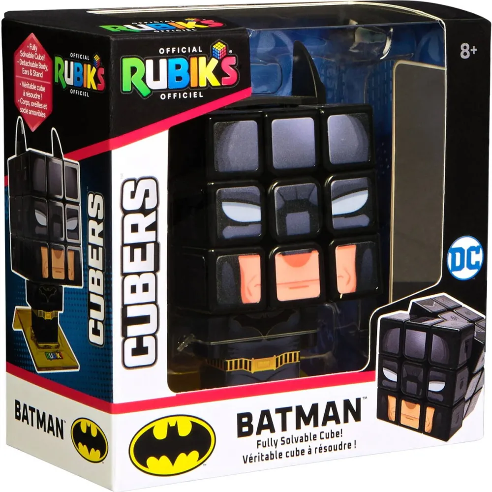 Jucarie creativa Spinmaster Spinmaster Rubik's - Cubers 3x3 Batman