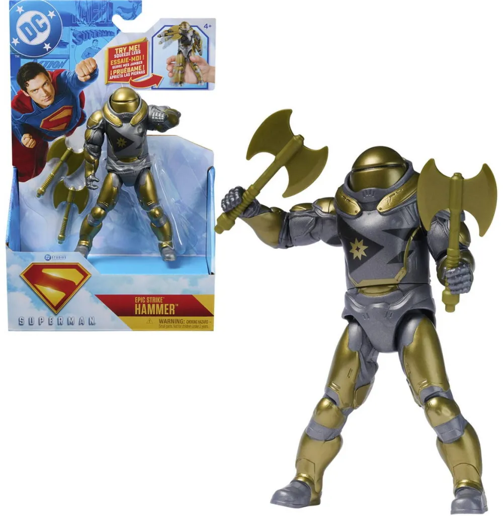 Spinmaster Spinmaster Superman - 15cm The Hammer Deluxe Action Figure