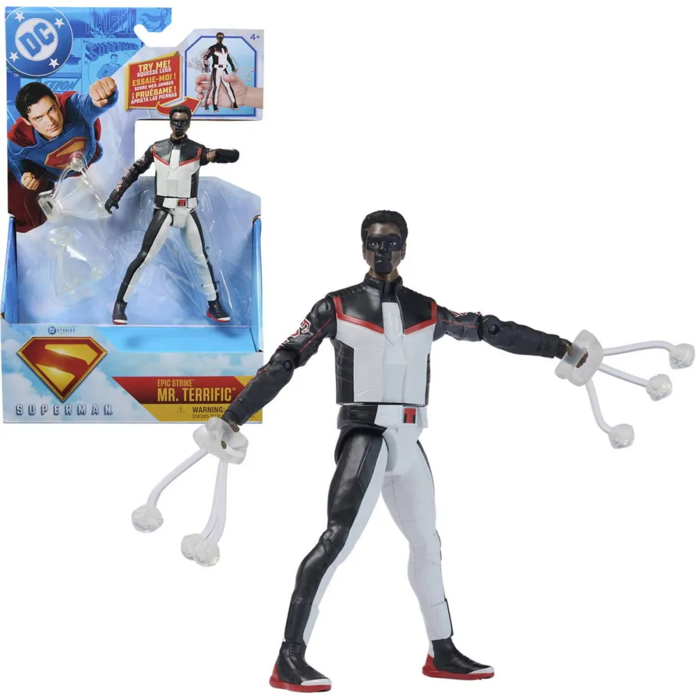 Spinmaster Spinmaster Superman - 15cm Mr.Terrific Deluxe Action Figure