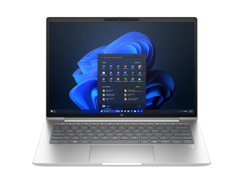 Laptop HP ProBook 4 G1i AI PC Intel Core Ultra 7 255U 35.6 cm (14") WUXGA 16 GB DDR5-SDRAM 512 GB SSD Wi-Fi 7 (802.11be) Windows 11 Pro Silver