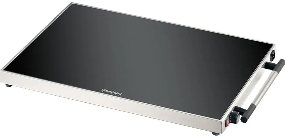 Plita ROMMELSBACHER WPR 407/E otel inoxidabil/negru, 400 W