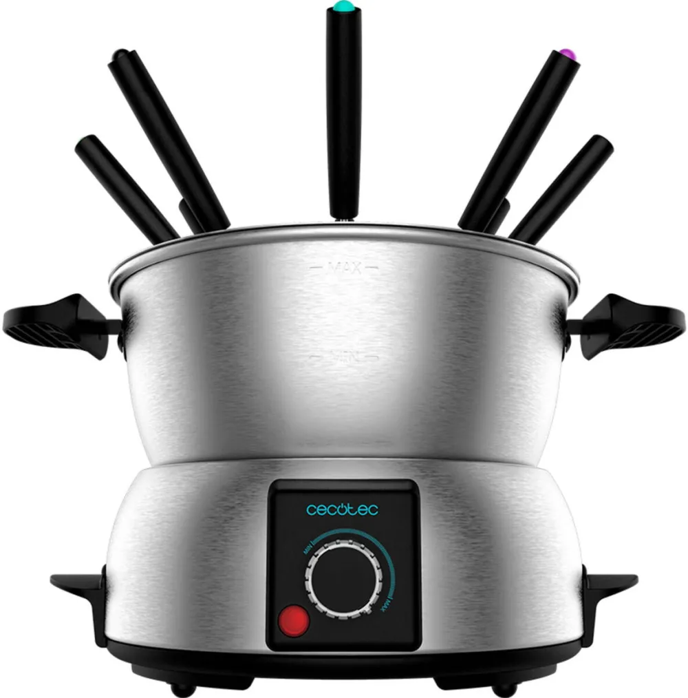 Aparat fondue electric CECOTEC Fun Gourmet inox 1000 W