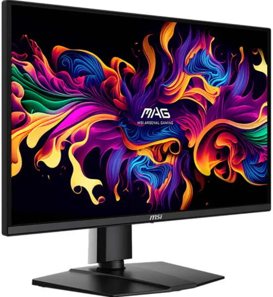 Monitor MSI MAG 272QPDE QD-OLED X24 (67.3 cm (26.5 inch), black, WQHD, HDMI, DP, USB-C, 240Hz panel)