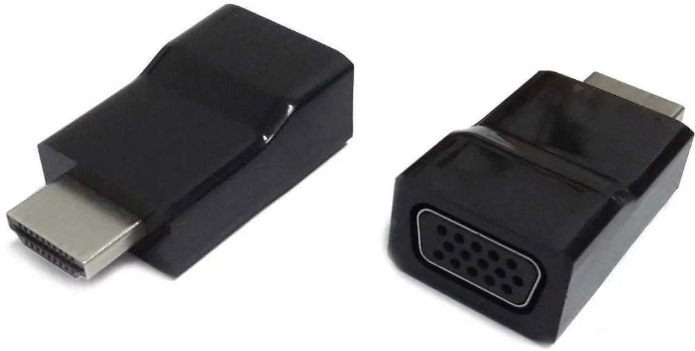 Adaptor Gembird 1x HDMI Male - 1x VGA Female, negru
