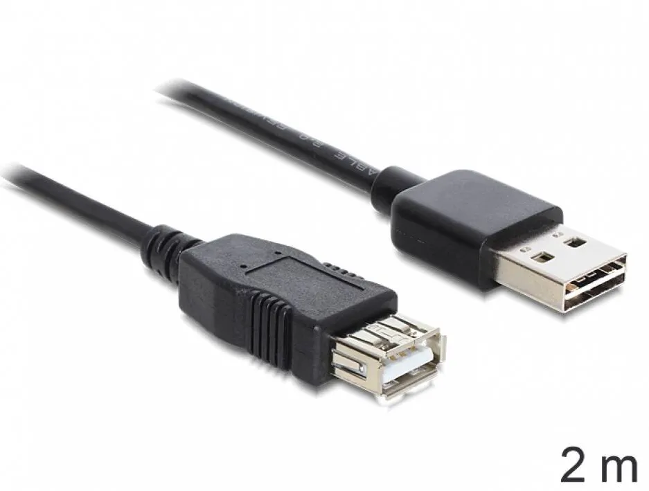 DELOCK 83371, EASY-USB - USB extension cable - USB to USB - 2 m