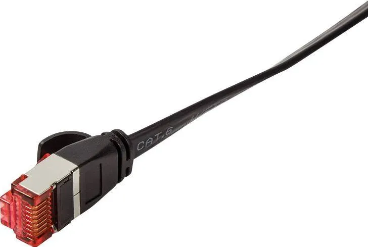 Accesoriu Retea Logilink Cablu Retea SlimLine- 2 m - black