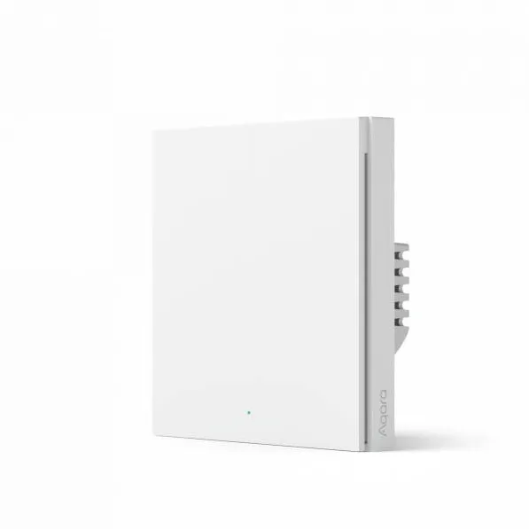 Aqara Intrerupator inteligent Smart Wall Switch H1, cu nul, 1 buton