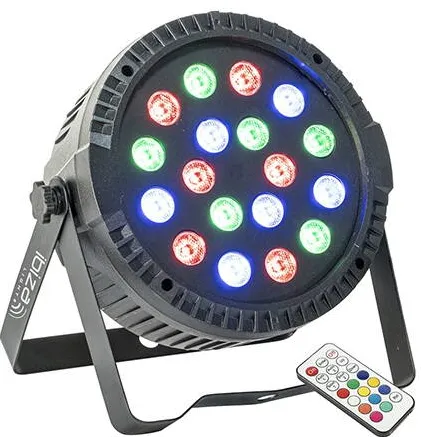 Ibiza Light PAR LED RGB 18X1W LED-URI