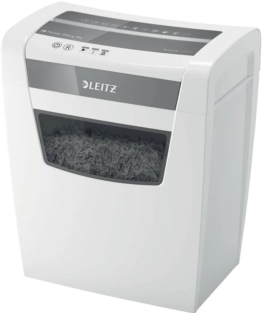 Distrugator Documente Leitz IQ Home Office P-4 Particle-cut shredding 22 cm White