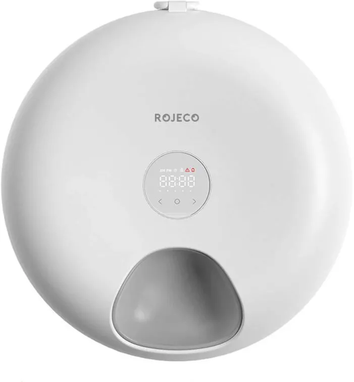 Rojeco Hranitor automat pentru animale de companie 6 Meals 3600mAh