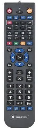 Cabletech TELECOMANDA UNIVERSALA PROGRAMABILA 4 IN 1 CABLETECH