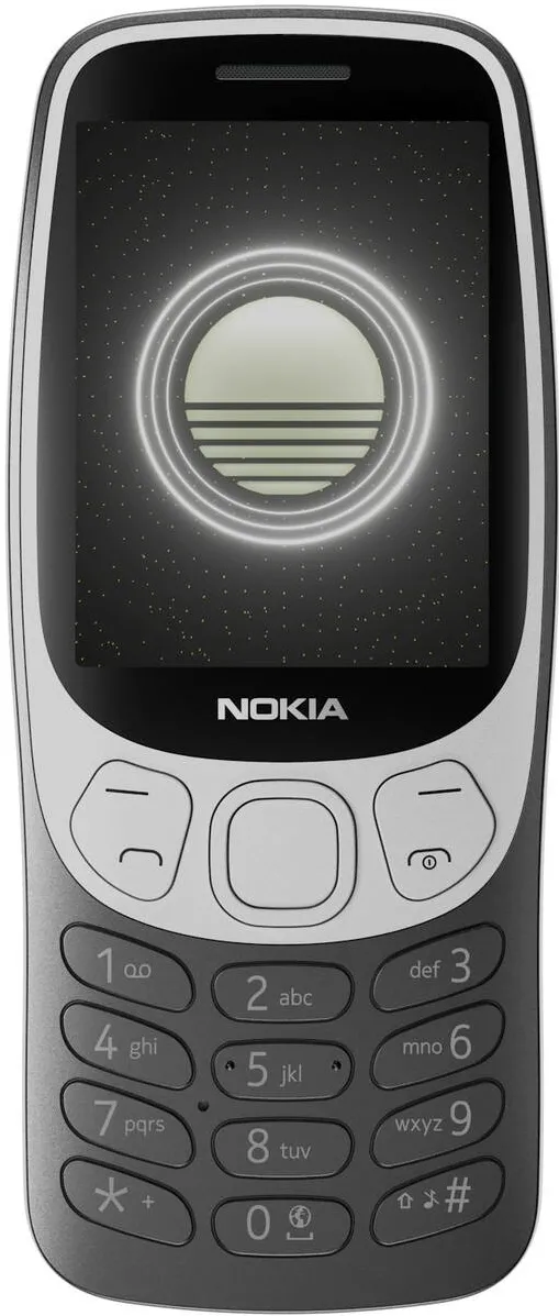 Telefon Mobil NOKIA 3210 (2024), Dual SIM, 4G, Grunge Negru