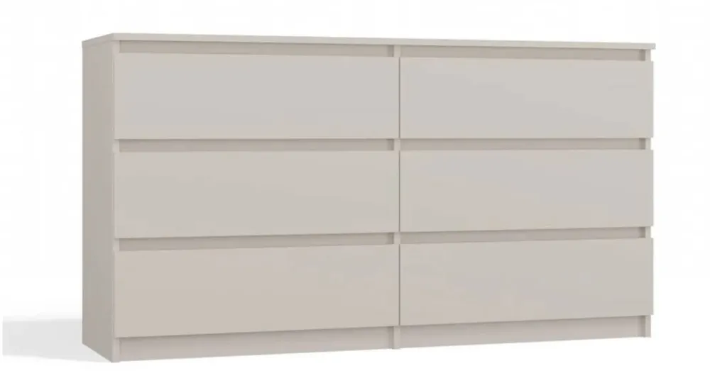 TOP E SHOP MALWA CHEST OF DRAWERS M6/140 CASMERE COLOUR