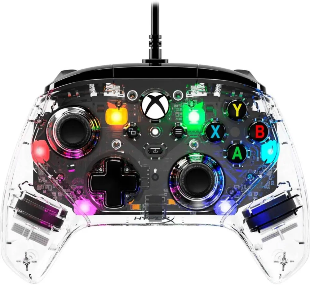 Gamepad HyperX Controler Gaming cu fir HyperX Clutch Gladiate RGB, Pentru XBOX