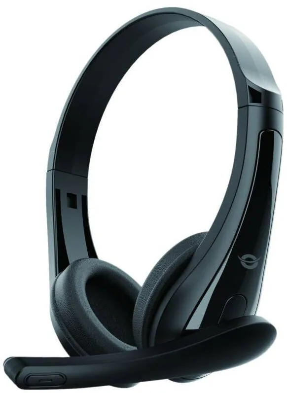 Casti Over-Head CONCEPTRONIC Casti cu fir Conceptronic POLONA06B3T microfon negru 1.8m