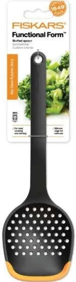 Fiskars Lingura perforata, Fiskars, Negru