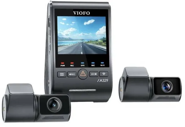 Camera Auto VIOFO A329T 3CH GPS video recorder