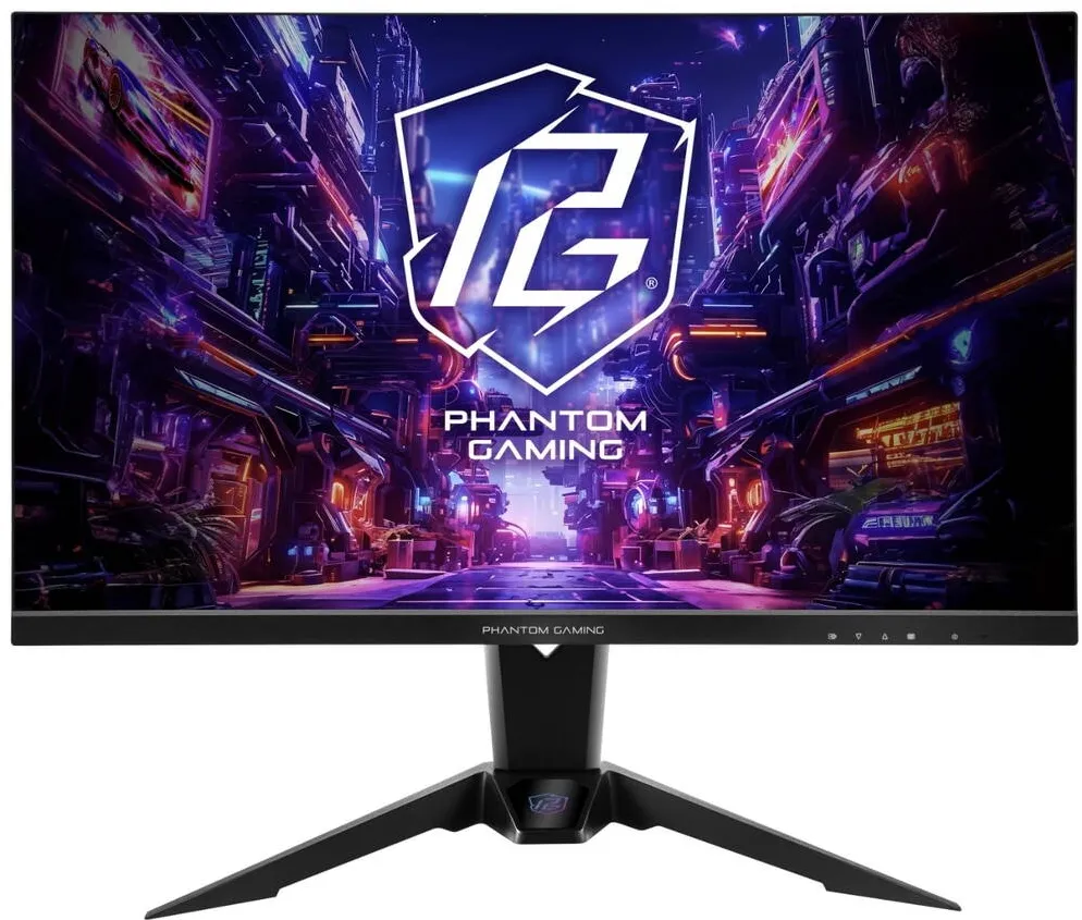 Monitor ASRock Monitor Gaming IPS LED ASRock 27" PG27QFW2A, QHD 2560 x 1440, HDMI, DisplayPort, Boxe, 400 Hz, 1 ms negru