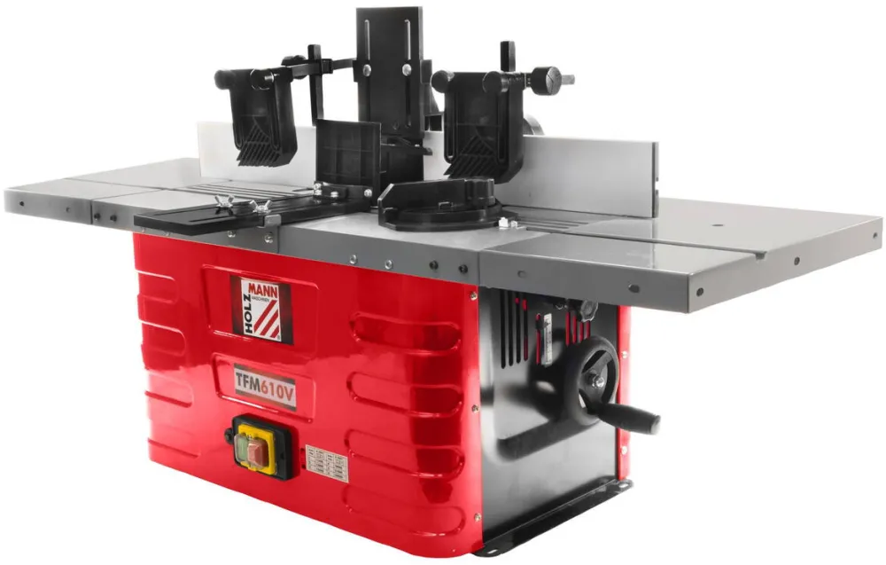 Holzmann Maschinen Masina de frezat, Holzmann, 1500 W, 2400 rpm, 1035 x690x555 mm, Negru/Rosu