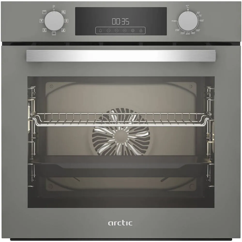 ARCTIC Cuptor incorporabil ARVIE1430MGM, Electric, 71 l, Autocuratarea catalitica, AeroCooking, Control touch, Clasa A, Manhattan Grey