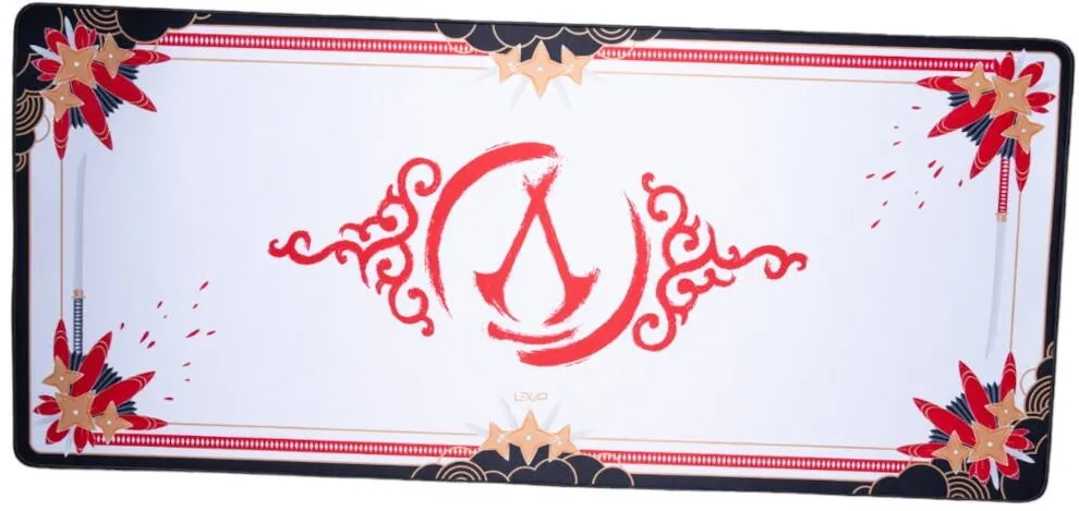 Mouse pad LEXIP Mousepad Gaming XXL Lexip X Ubisoft - Assassin's Creed - Shadows, Rosu