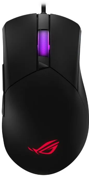 Mouse Asus Gaming cu fir ROG GLADIUS III CORE, 12.000DPI, 1.000HZ, PAW3311, ROG Micro Switch II, ROG Push-Fit Switch Sockets, ROG Paracord, PTFE feet, 72gr, Negru