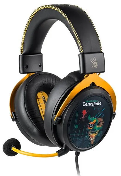 Casti Over-Head A4Tech Casti gaming Bloody Gaming-Specific Sound Quality USB Renegade Midnight