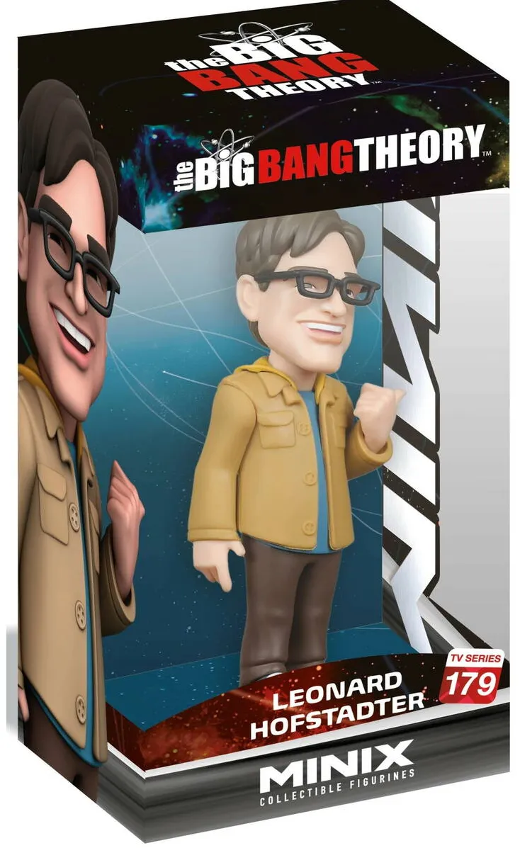 MiniX Figurina MINIX BIG BANG THEORY - Leonard, multicolor, 10x15cm