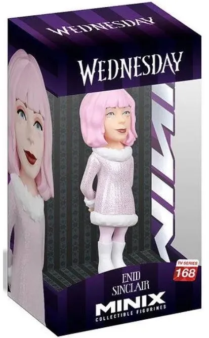 MiniX Figurina - Wednesday - Enid Sinclair in Ball Dress, Roz, 12 cm