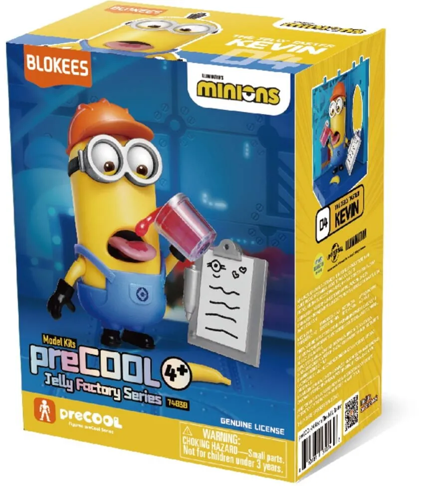 BLOKEES BLOKEES MINIONS preCOOL S1 - KEVIN THE JELLY TASTER