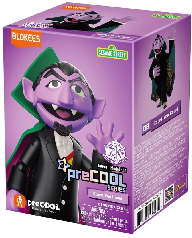 BLOKEES BLOKEES SESAME STREET FIGURES preCOOL S1 - COUNT VON COUNT