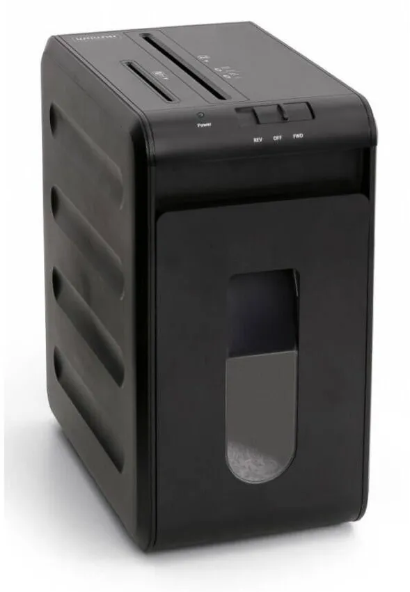 Wallner Distrugator de documente Wallner MR 1005 C2, max. 5 coli, 2 x 10 mm, 12 l