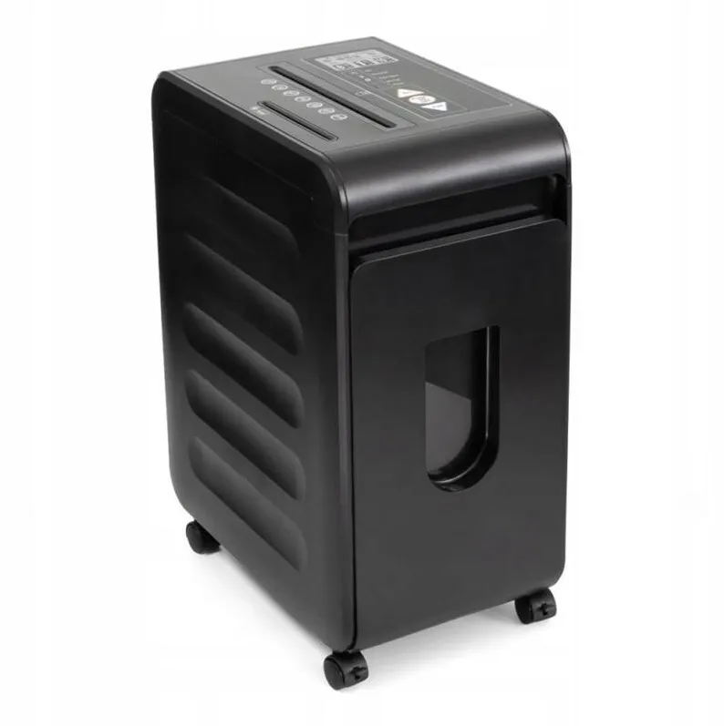 Wallner Distrugator accesorii, Wallner, 230 mm, 2 x 10 mm, 380 x 250 x 517 mm, 22 l, Negru