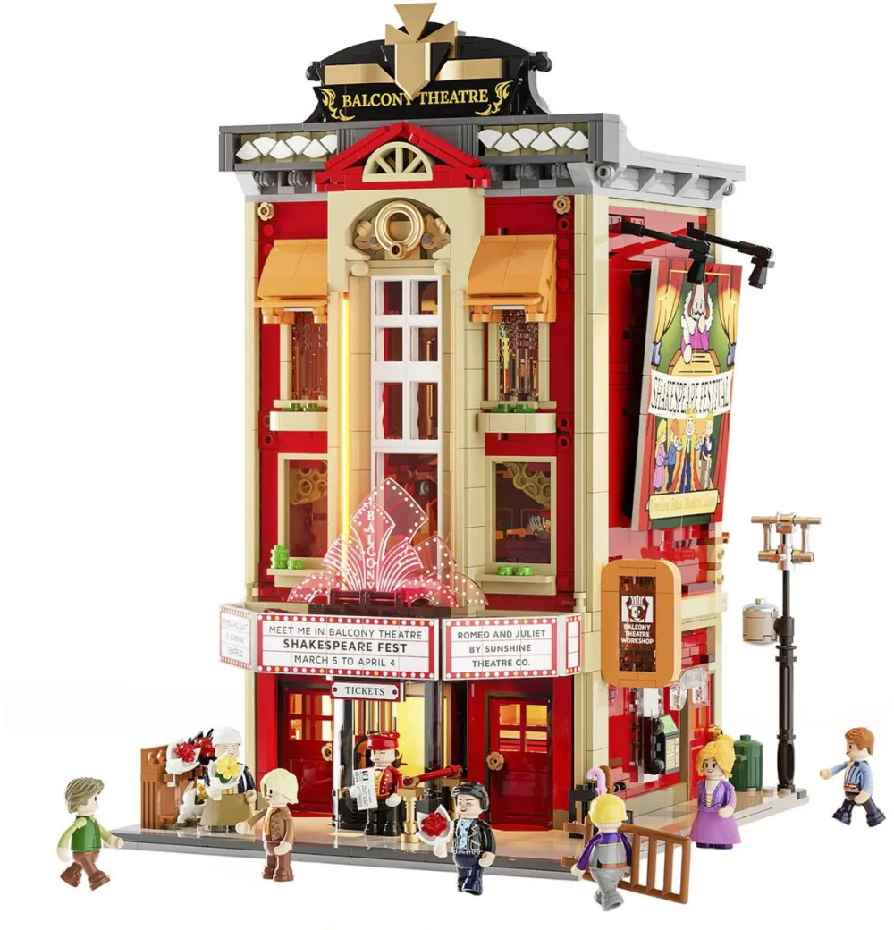 Jucarie creativa Lumibricks Balcony Theater, construction toy