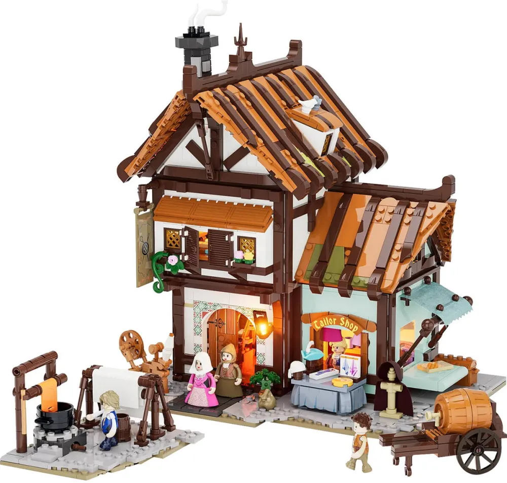 Jucarie creativa Lumibricks Medieval Tailoring, Construction Toy