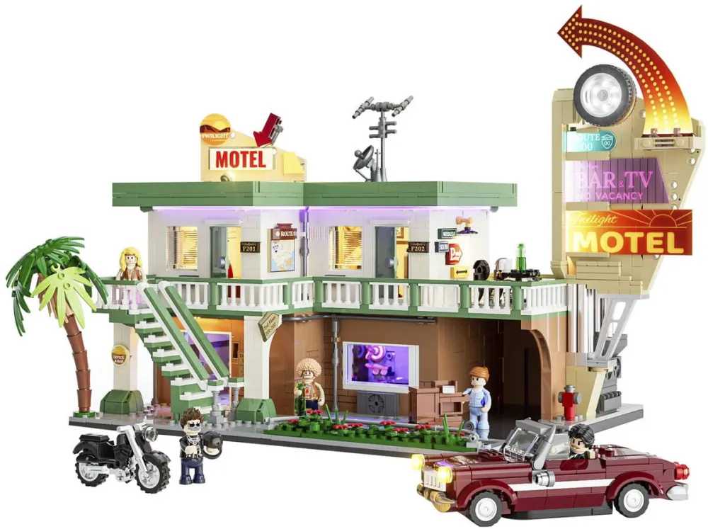 Jucarie creativa Lumibricks Twilight Motel, construction toy