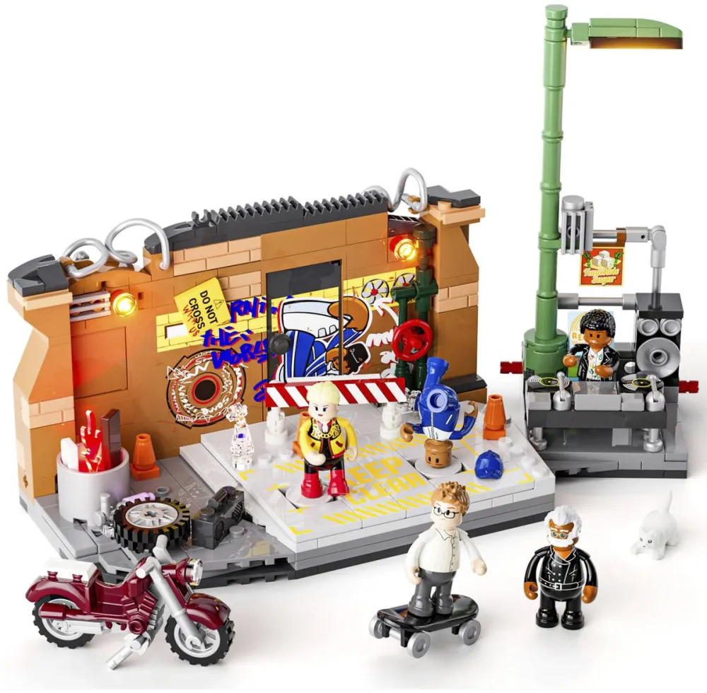 Jucarie creativa Lumibricks Underground Dance Battle, construction toy